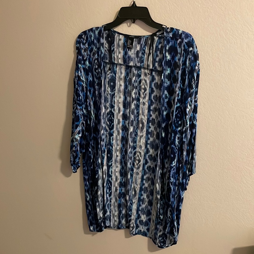 Small Blue and Black Kimono